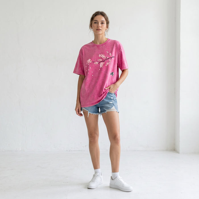 ETC Cherry Blossom Pink Vintage Tee