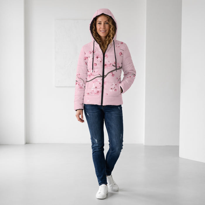ETC Cherry Blossom Puffer Jacket