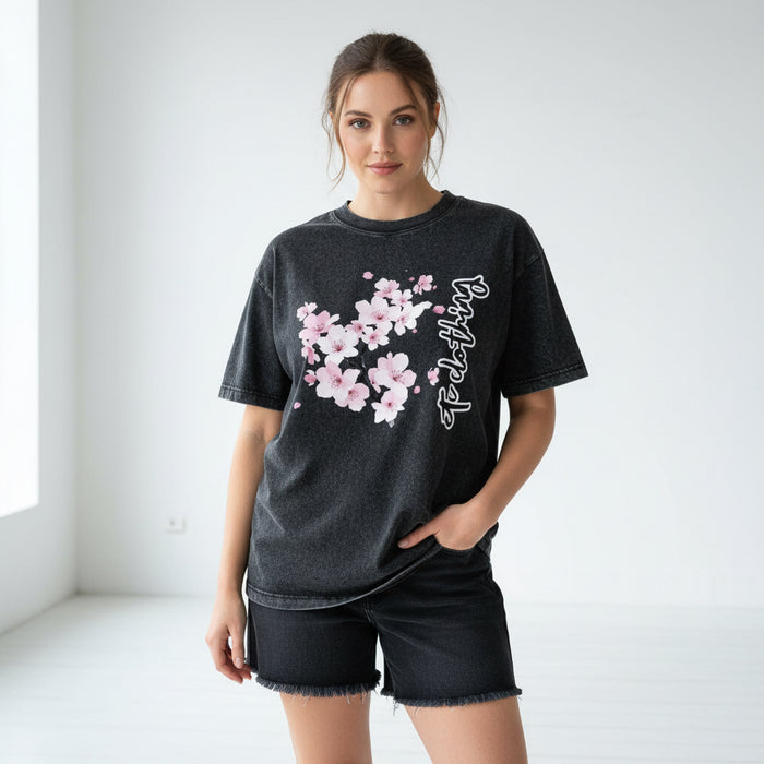 ETC Cherry Blossom Vintage Wash Tee