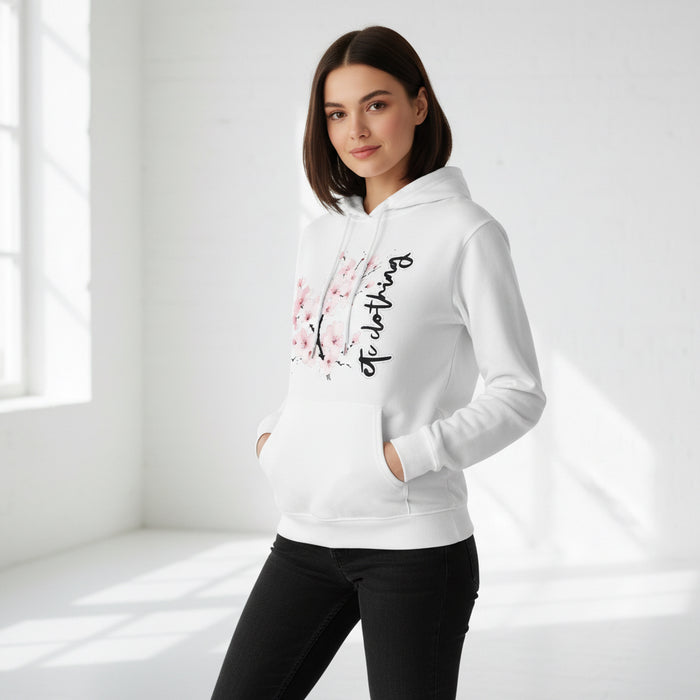 ETC Cherry Blossom White Hoodie