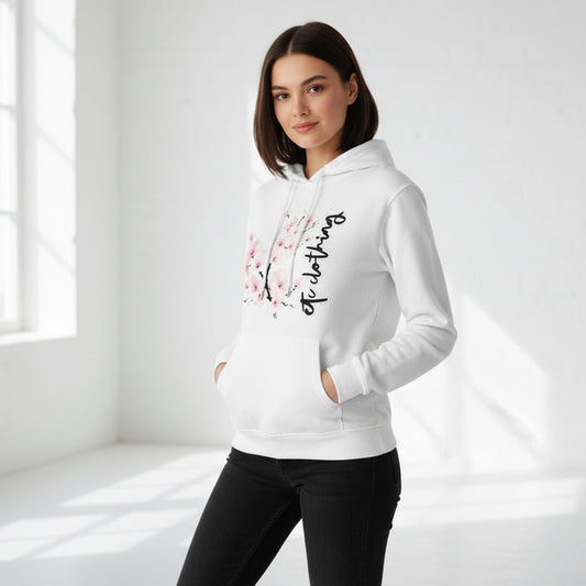 ETC Cherry Blossom White Hoodie