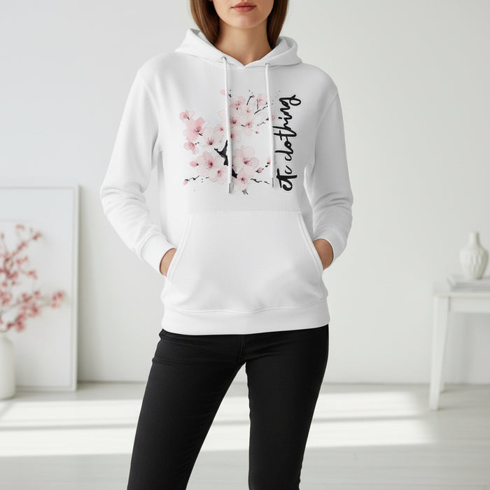 ETC Cherry Blossom White Hoodie