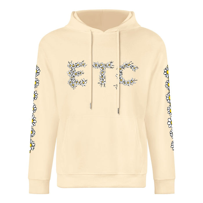 ETC Daisy Cream Cotton Hoodie