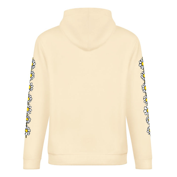 ETC Daisy Cream Cotton Hoodie
