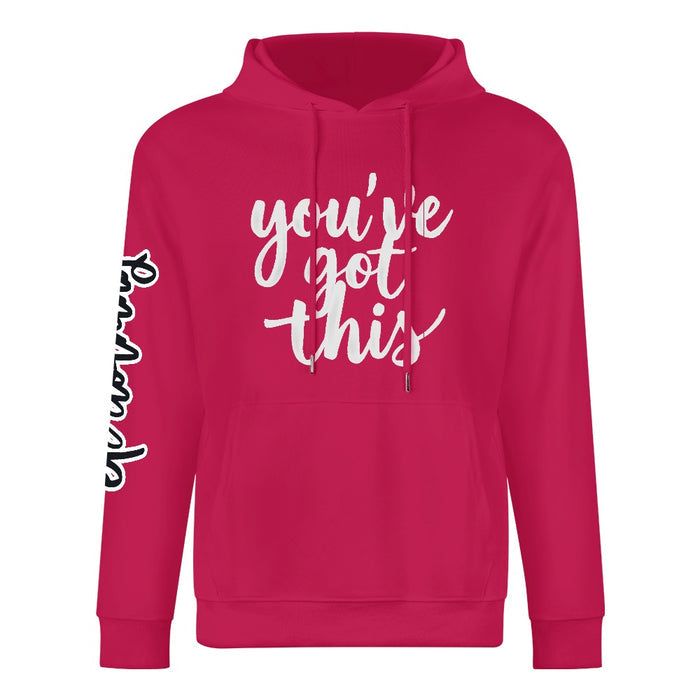 ETC Deep Pink 'You've got this' Cotton Hoodie