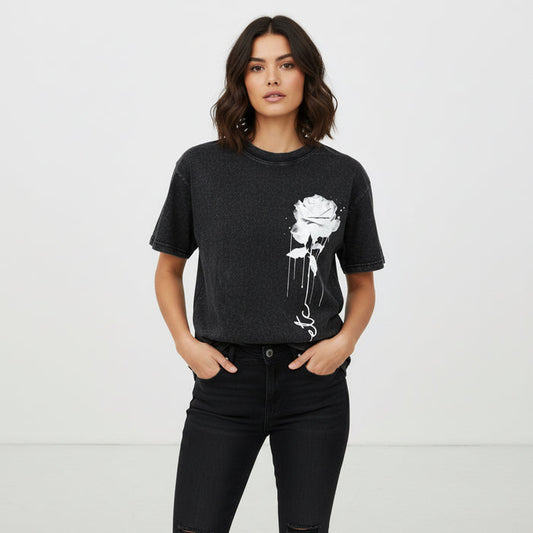 ETC Dripping Rose White