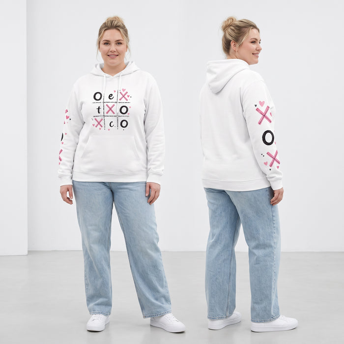 ETC Ex & Ohs White Cotton Hoodie