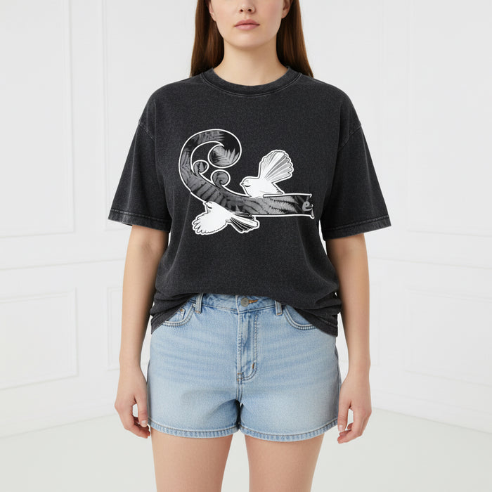 ETC Fantail Fern Vintage Wash Tee