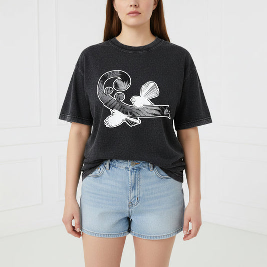 ETC Fantail Fern Vintage Wash Tee