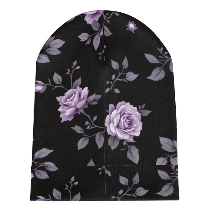 ETC Fleur Violette Knitted Beanie