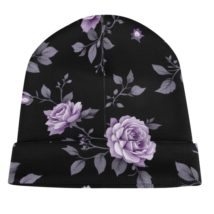 ETC Fleur Violette Knitted Beanie