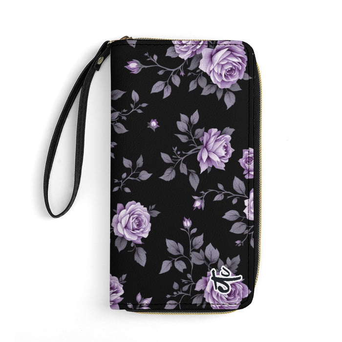 ETC Fleur Violette PU Leather Wallet