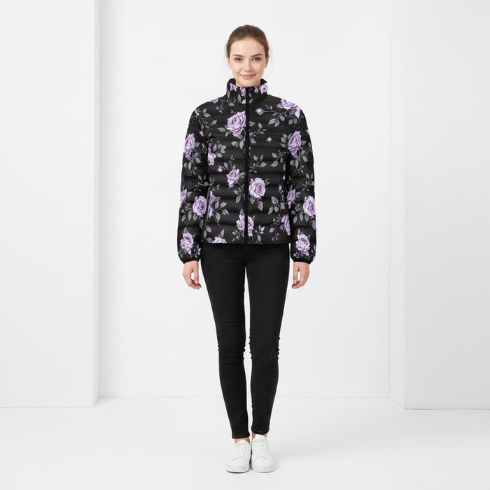 ETC Fleur Violette Puffer Jacket