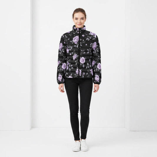 ETC Fleur Violette Puffer Jacket