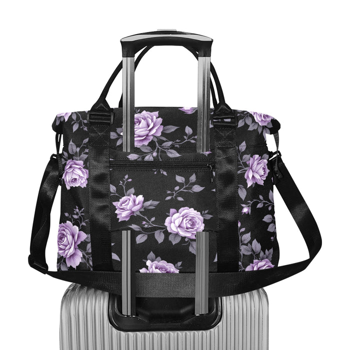 ETC Fleur Violettes Duffle Bag