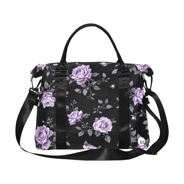 ETC Fleur Violettes Duffle Bag
