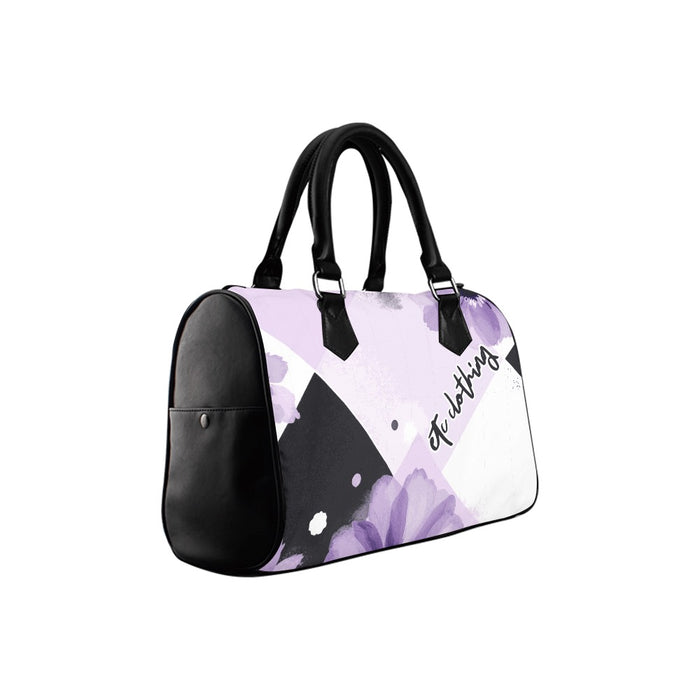 ETC Floral Bloom Barrel Handbag