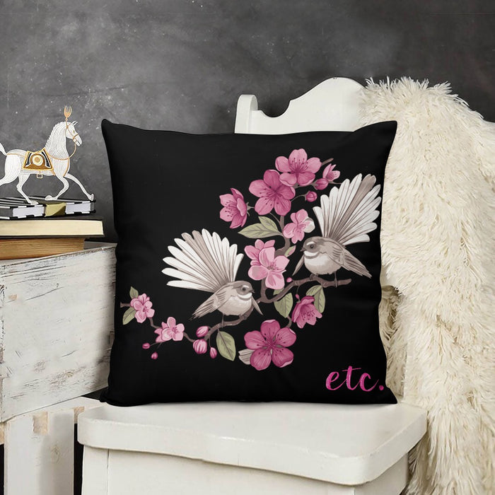 ETC Floral Fantail Pillow Case