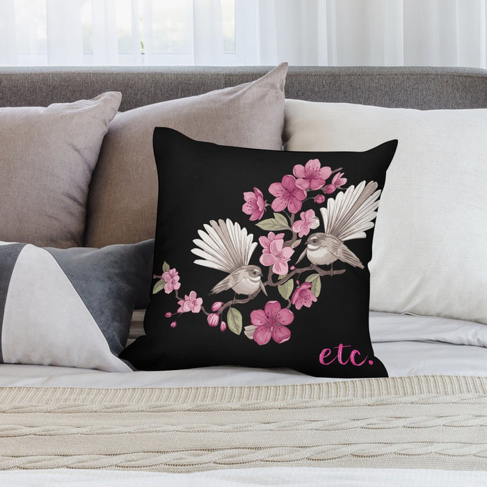 ETC Floral Fantail Pillow Case