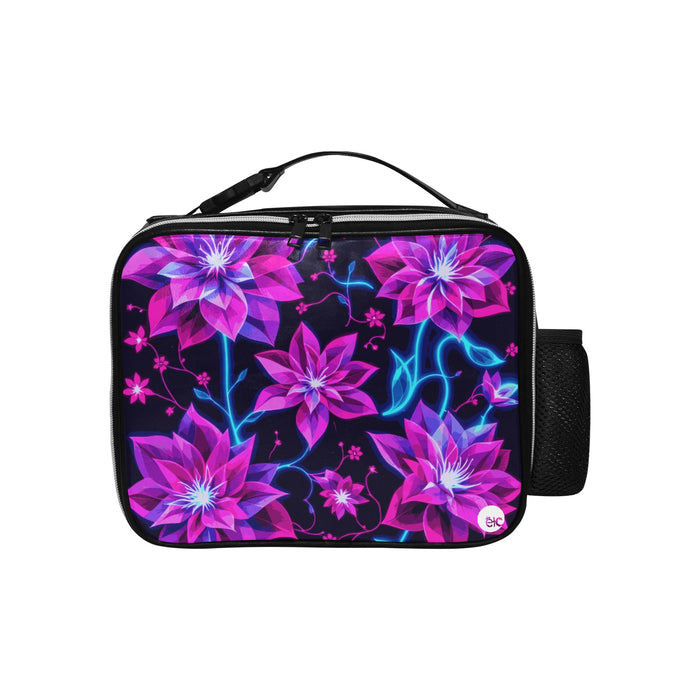 ETC Floral Neon Lunch Bag