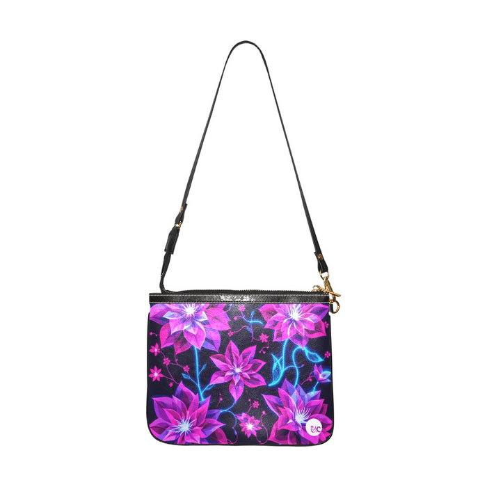 ETC Floral Neon Shoulder Bag