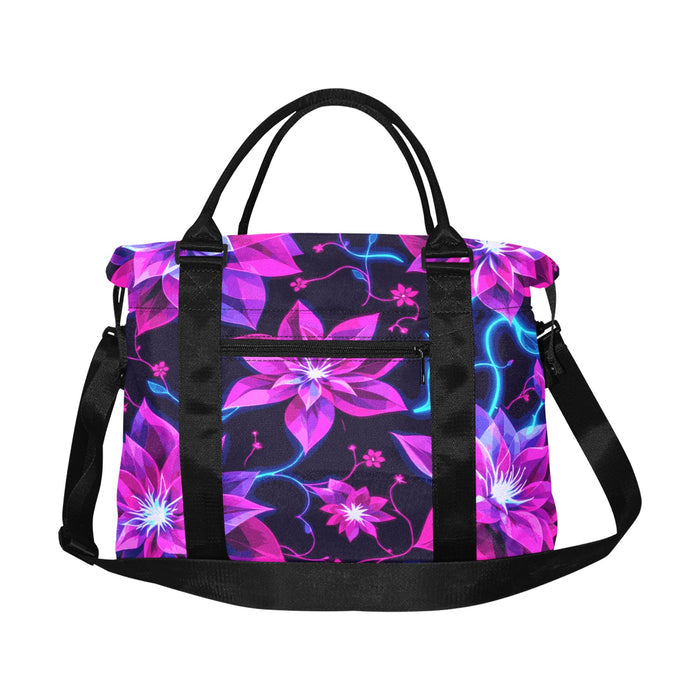 ETC Floral Neon Travel Duffle Bag
