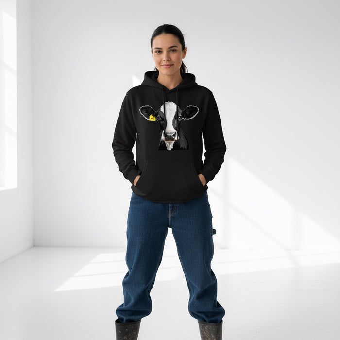 ETC Friesian Black Cotton Hoodie
