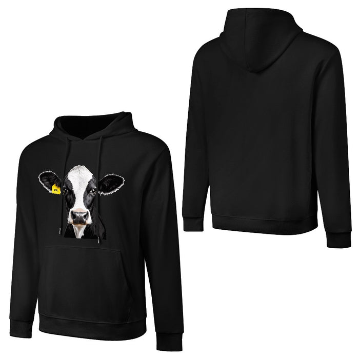 ETC Friesian Black Cotton Hoodie