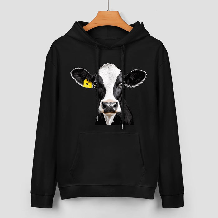 ETC Friesian Black Cotton Hoodie
