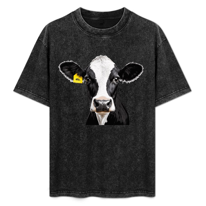 ETC Friesian Cow Vintage Wash Tee