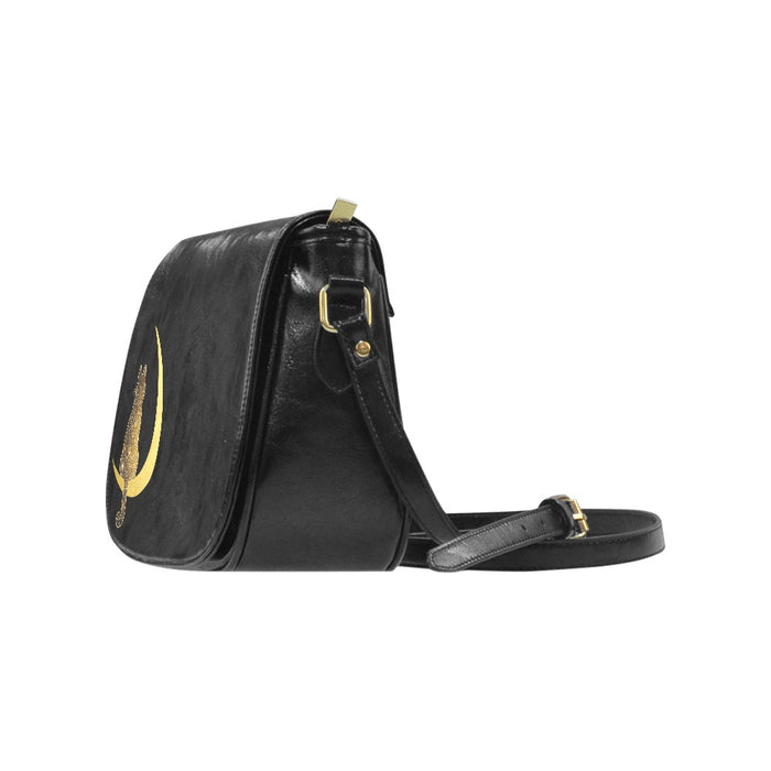 ETC Galaxy Cat PU Leather Saddle Bag