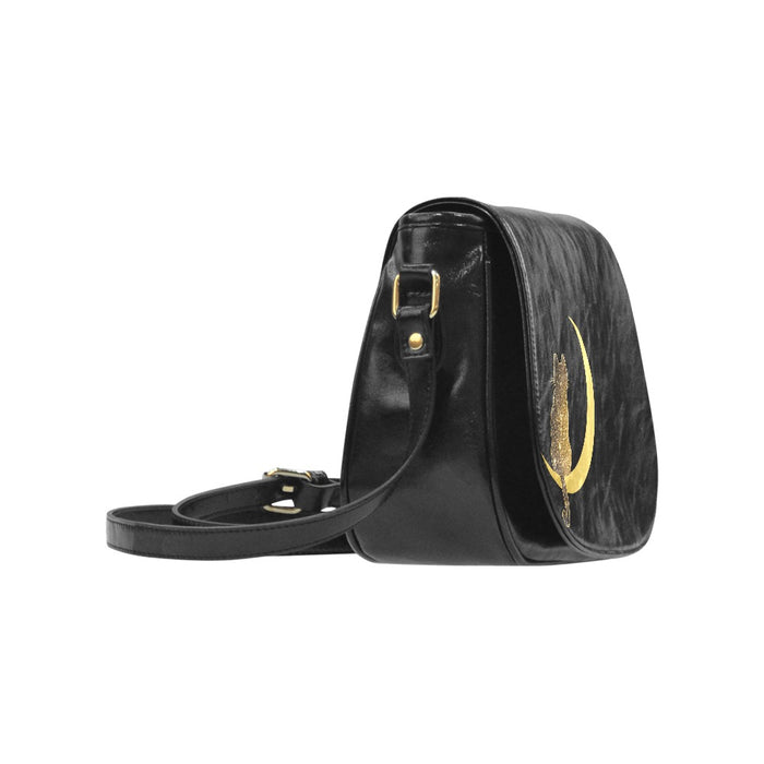 ETC Galaxy Cat PU Leather Saddle Bag
