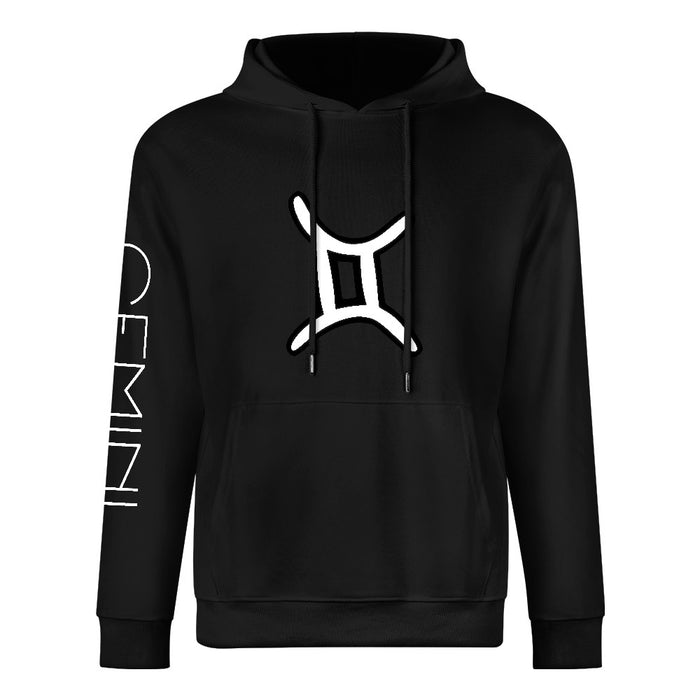 ETC GEMINI ZODIAC SIGN COTTON HOODIE