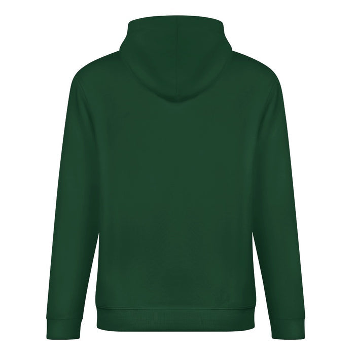 ETC Green Floral Cow Cotton Hoodie
