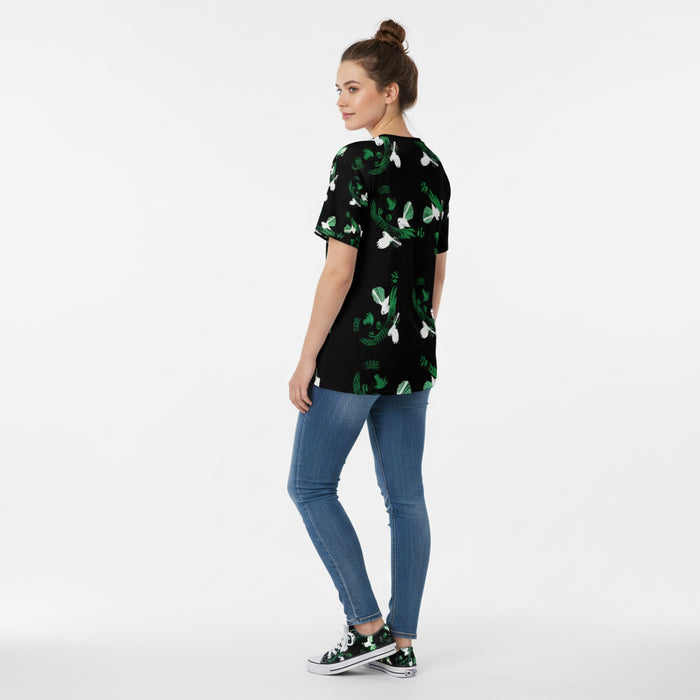 ETC Green Piwakawaka Cotton Tee