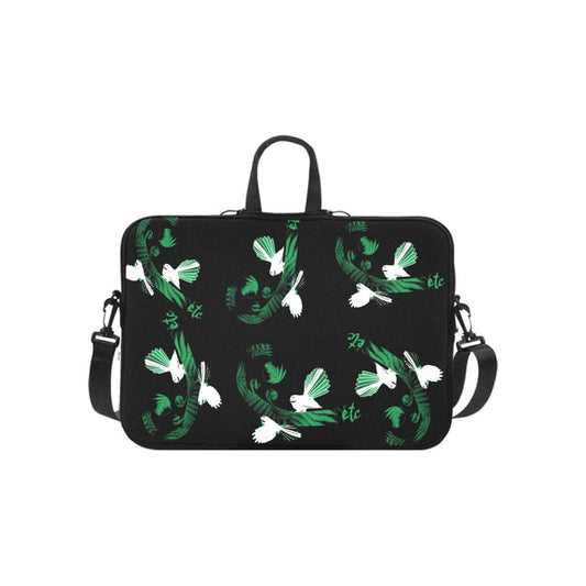 ETC Green Piwakawaka Koru Laptop Bag