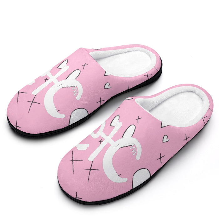 ETC Heart 'X' Cotton Slippers