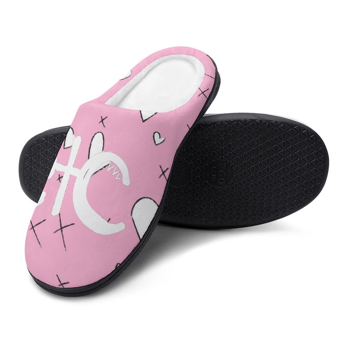 ETC Heart 'X' Cotton Slippers