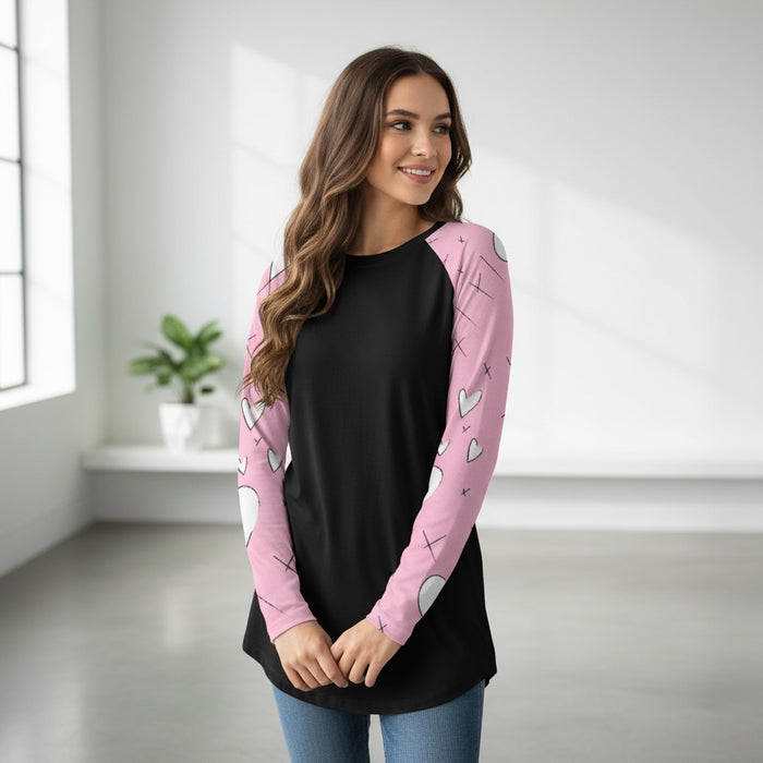 ETC Heart 'x' Long Sleeve Tee