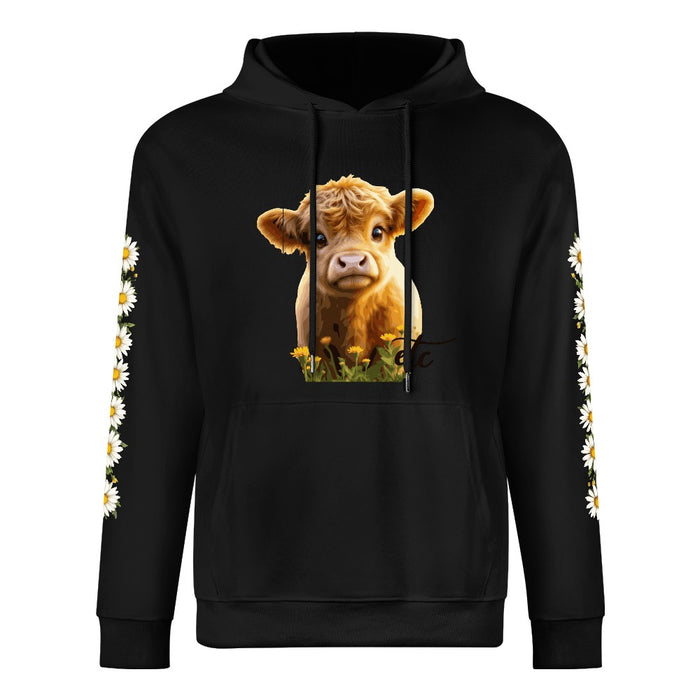 ETC Highland Cow Cotton Hoodie