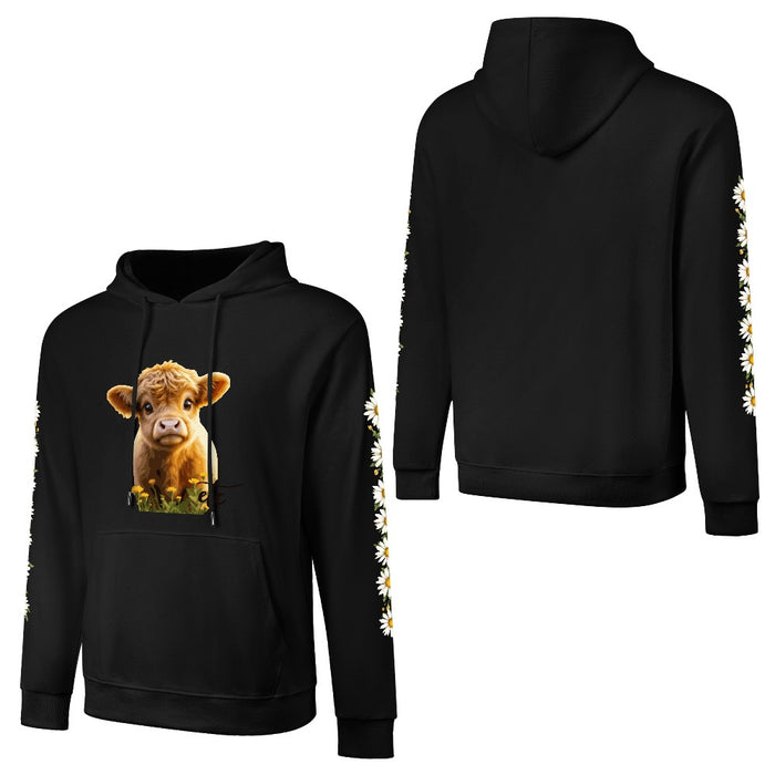 ETC Highland Cow Cotton Hoodie