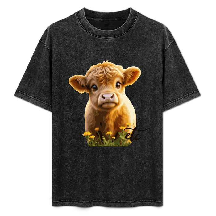 ETC Highland Cow Vintage Tee