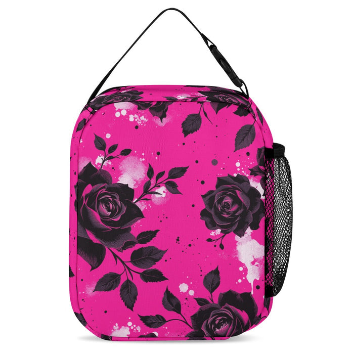 ETC Hot Pink Floral Noir Back Pack Set