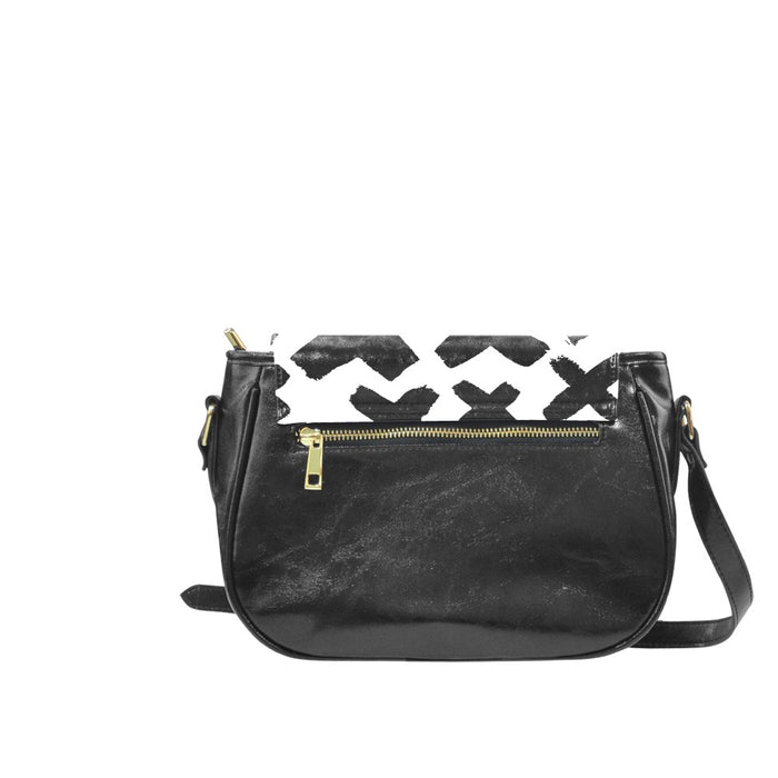 ETC Hot 'x' PU Leather Saddle Bag