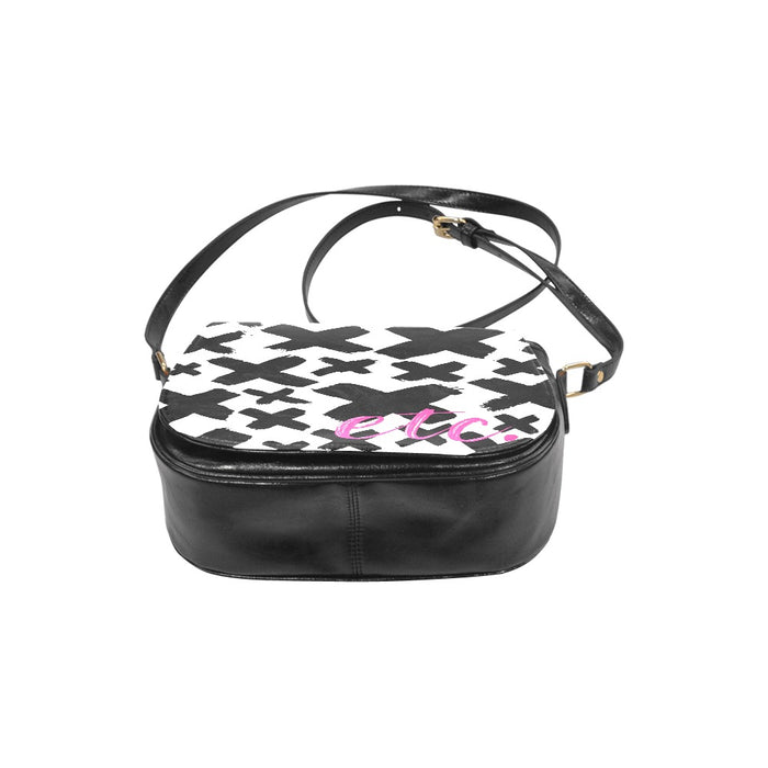 ETC Hot 'x' PU Leather Saddle Bag