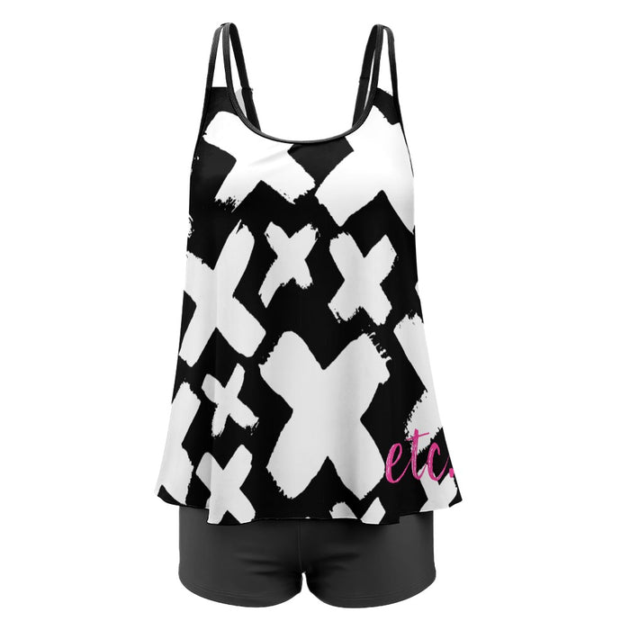 ETC Hot 'x' Tankini Plus Size Set