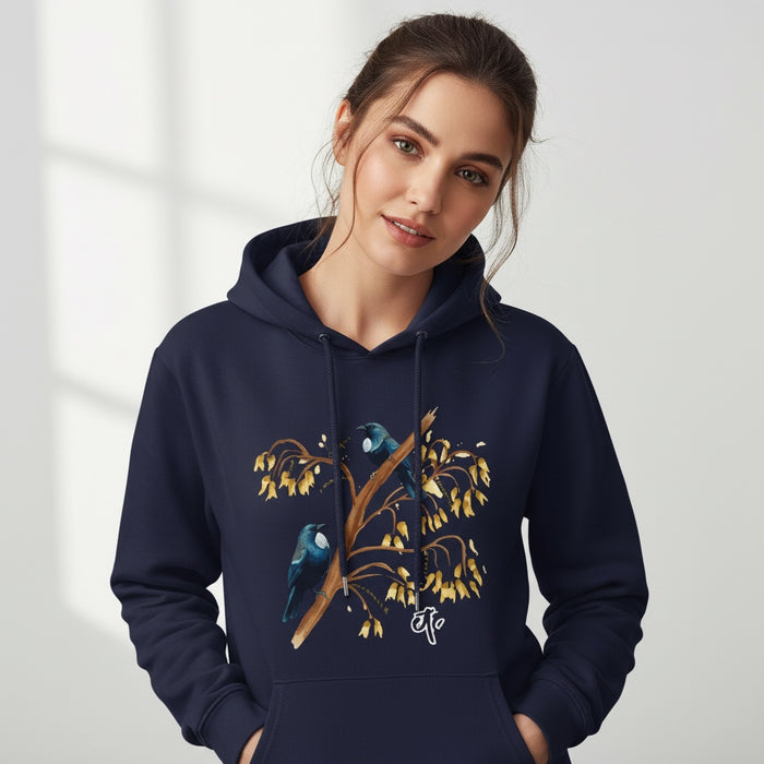 ETC Kōwhai Tui Navy Hoodie