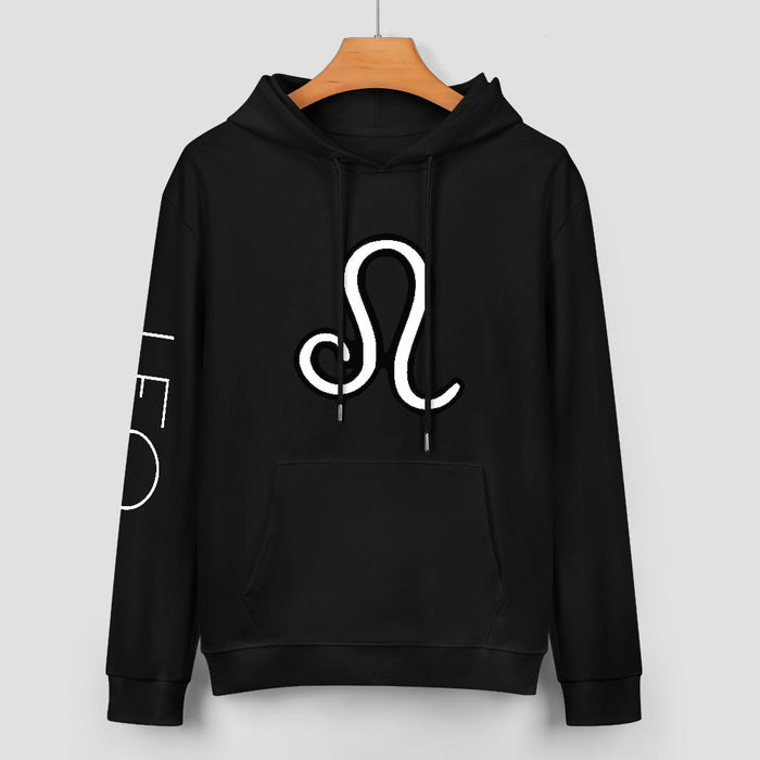 ETC Leo Zodiac Sign Cotton Hoodie