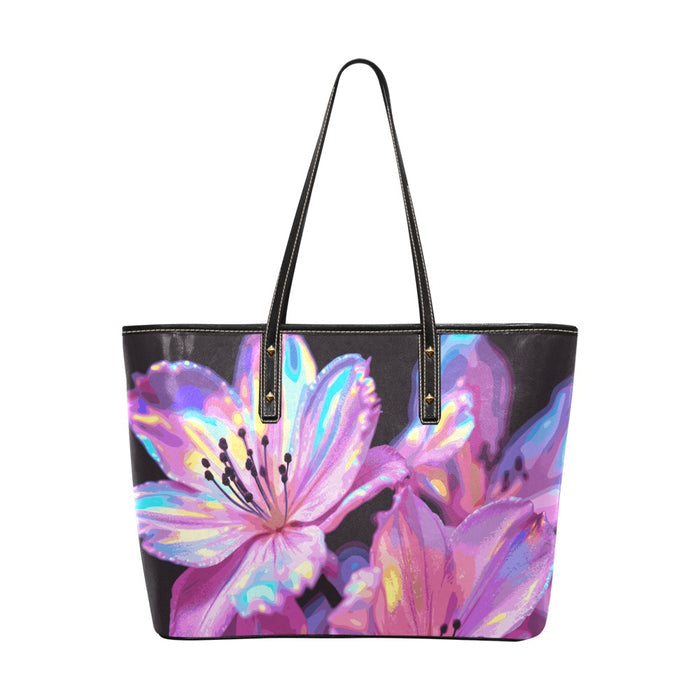 ETC Limited Edition Pearl Petal PU Leather Tote