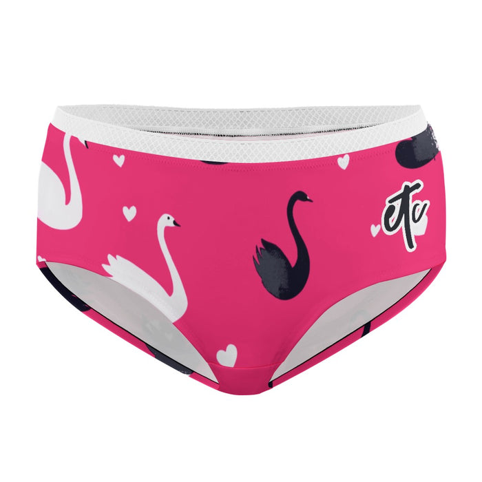 ETC Love Swans Lace Panties